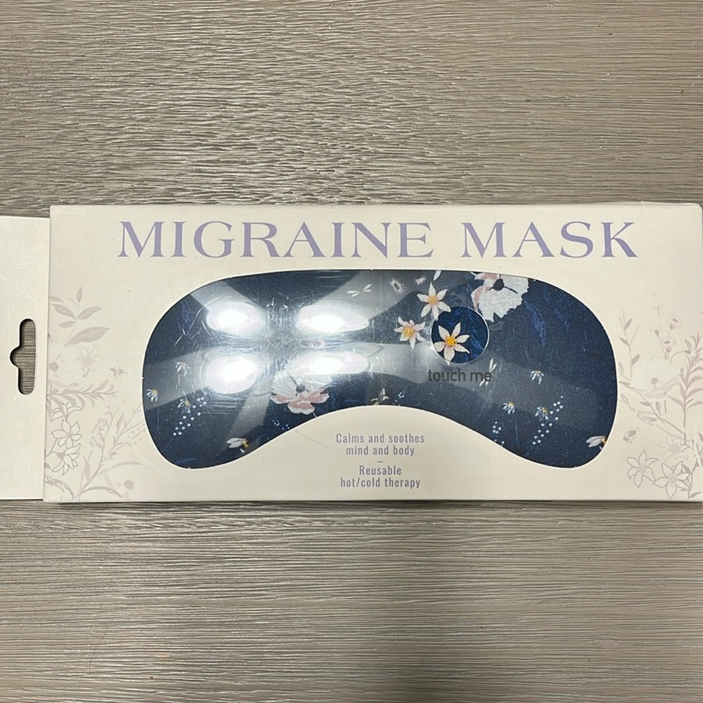 Floral Migraine mask